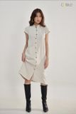 Band Collar Dress