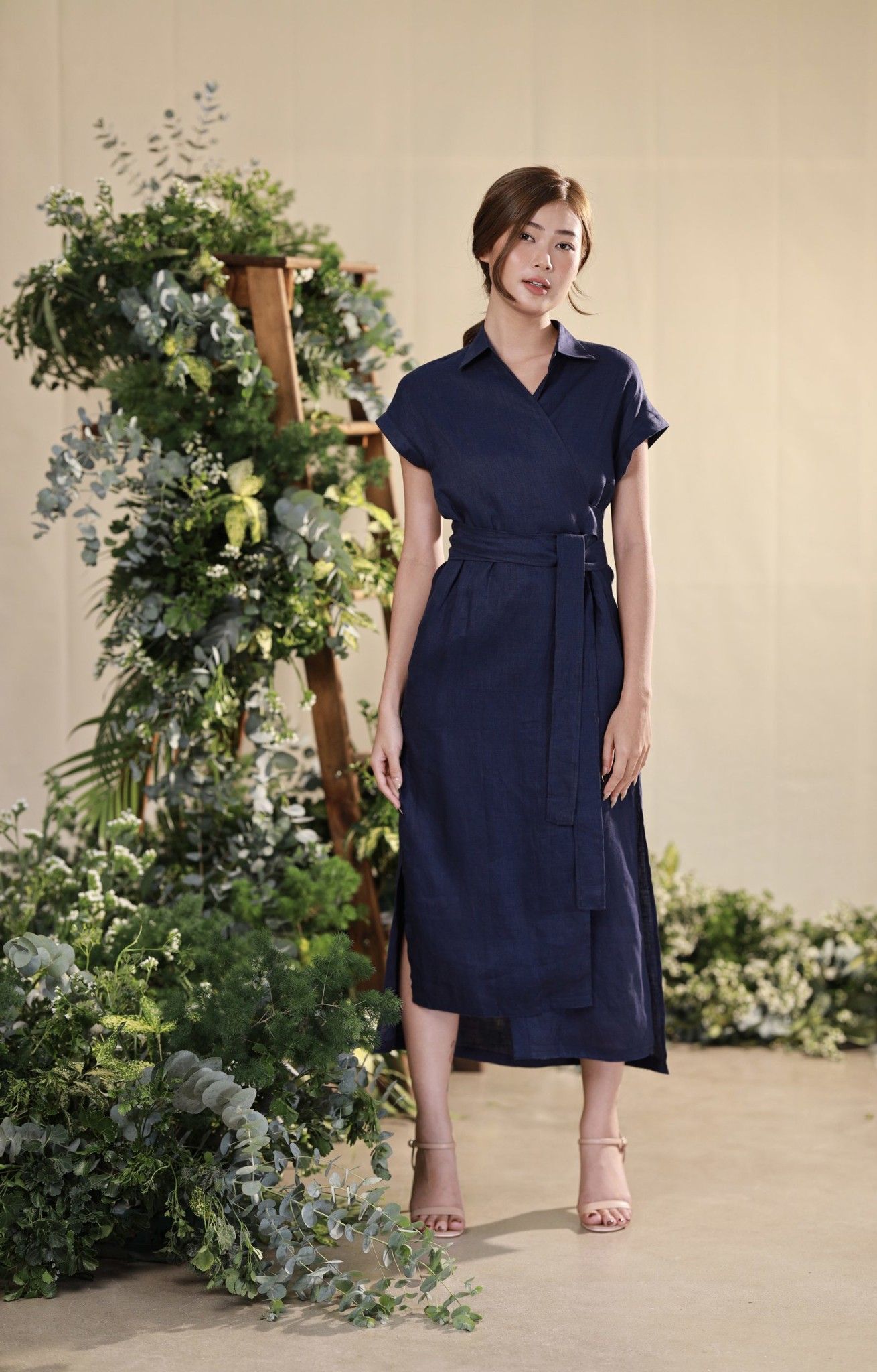 Long Wrap Dress