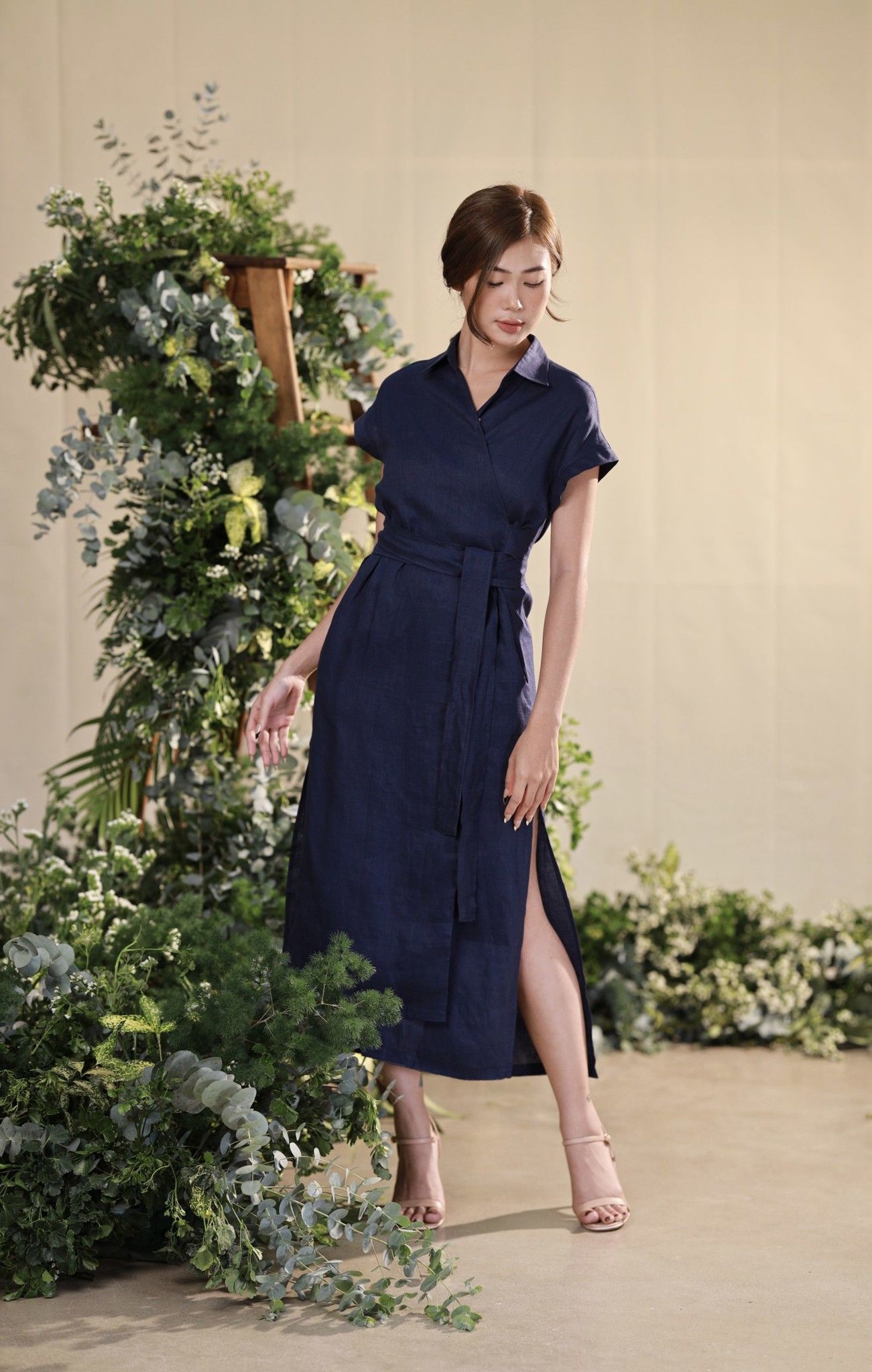 Long Wrap Dress