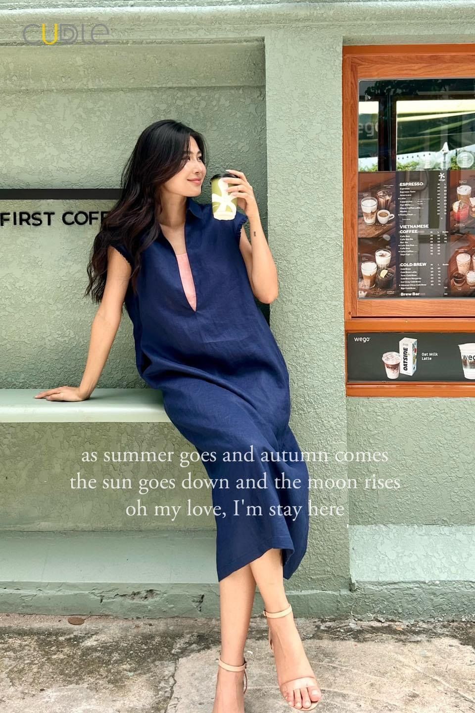 Vneck Shirtdress