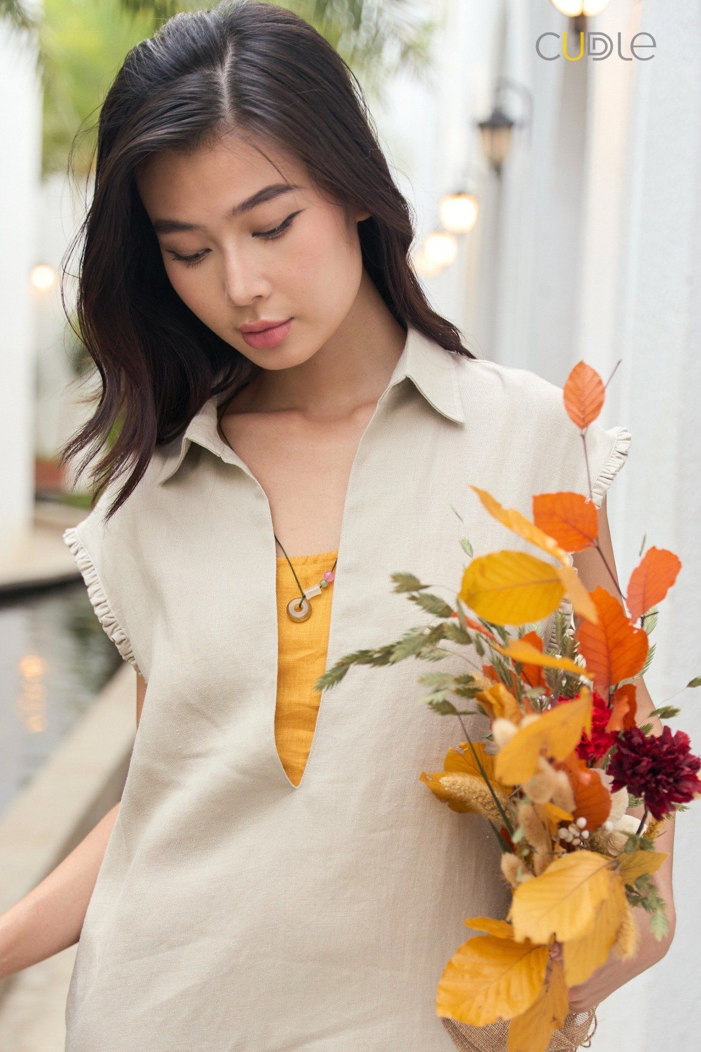 Vneck Shirtdress