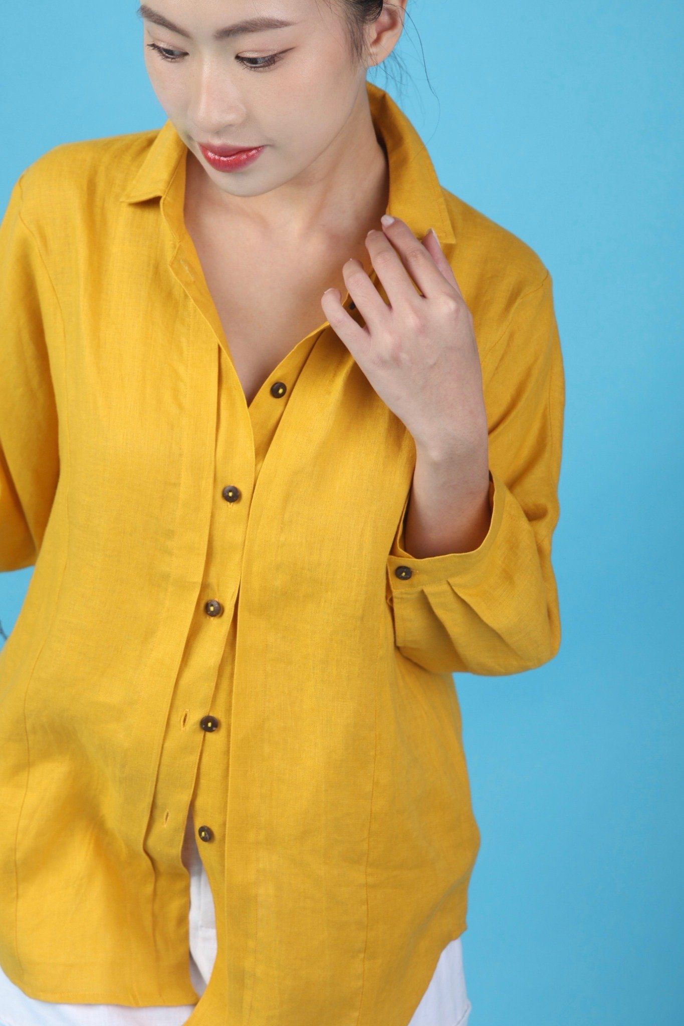 Double Pleats Shirt