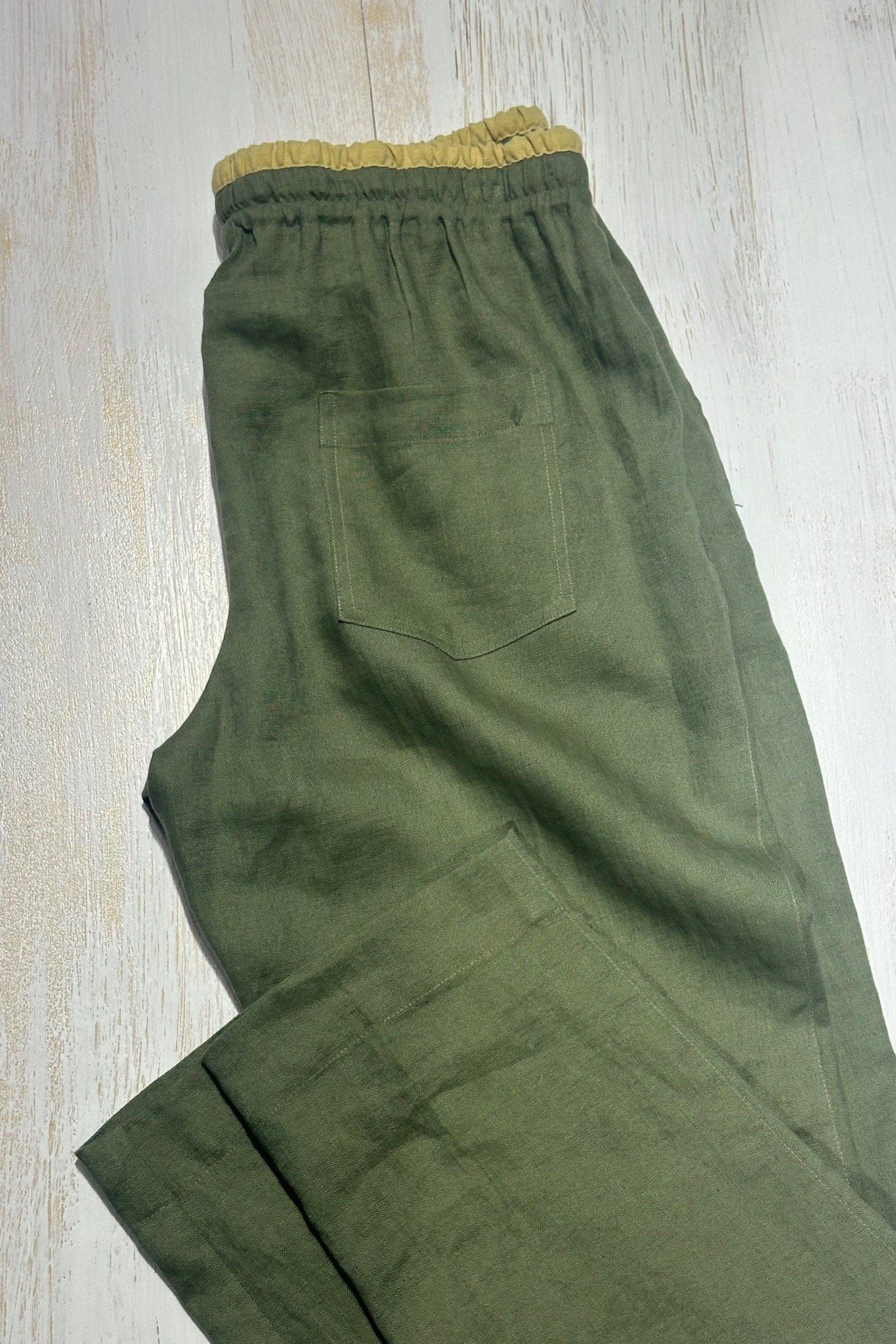 (Men) Elastic Waist Pants