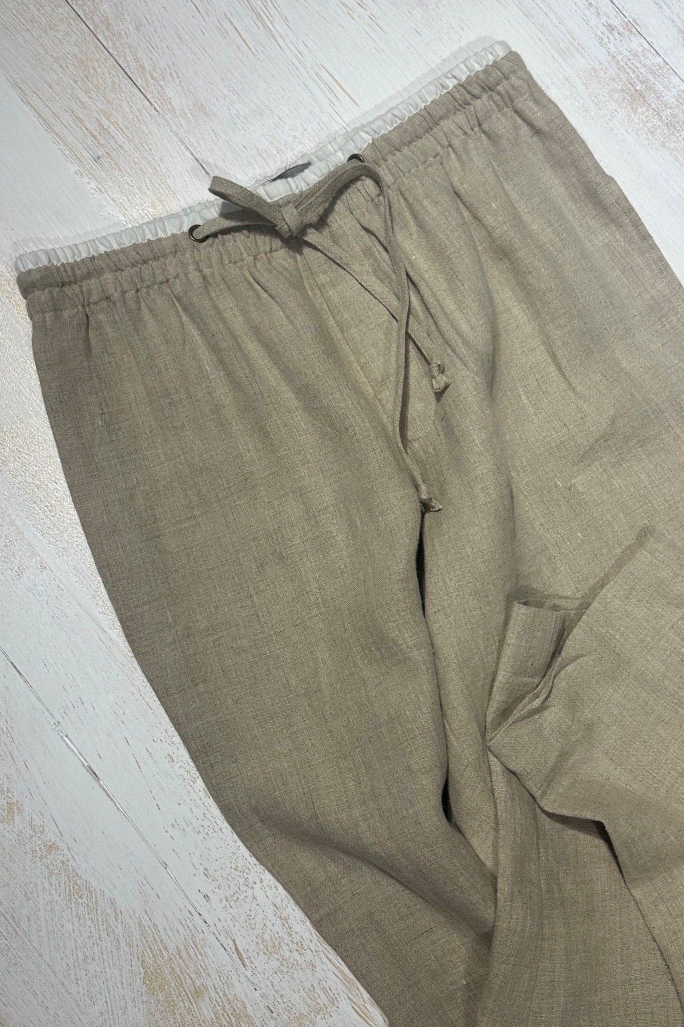 (Men) Elastic Waist Pants
