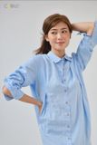 Pleat Shirt Dress