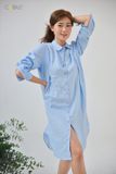 Pleat Shirt Dress