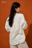 Large Collar Shirt - Oversized Shirt 015