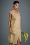 Pleat medium dress