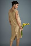 Pleat medium dress