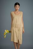 Pleat medium dress