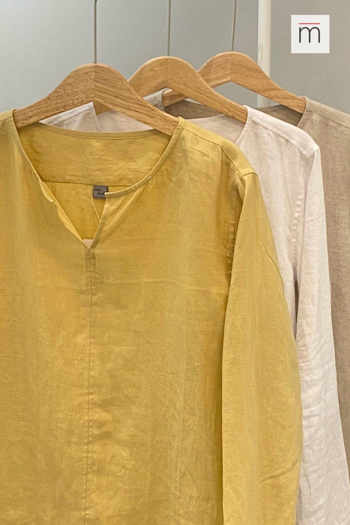 (Men) Round Neck LS Shirt - L009