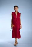 Silk Pocket Shirt Dress