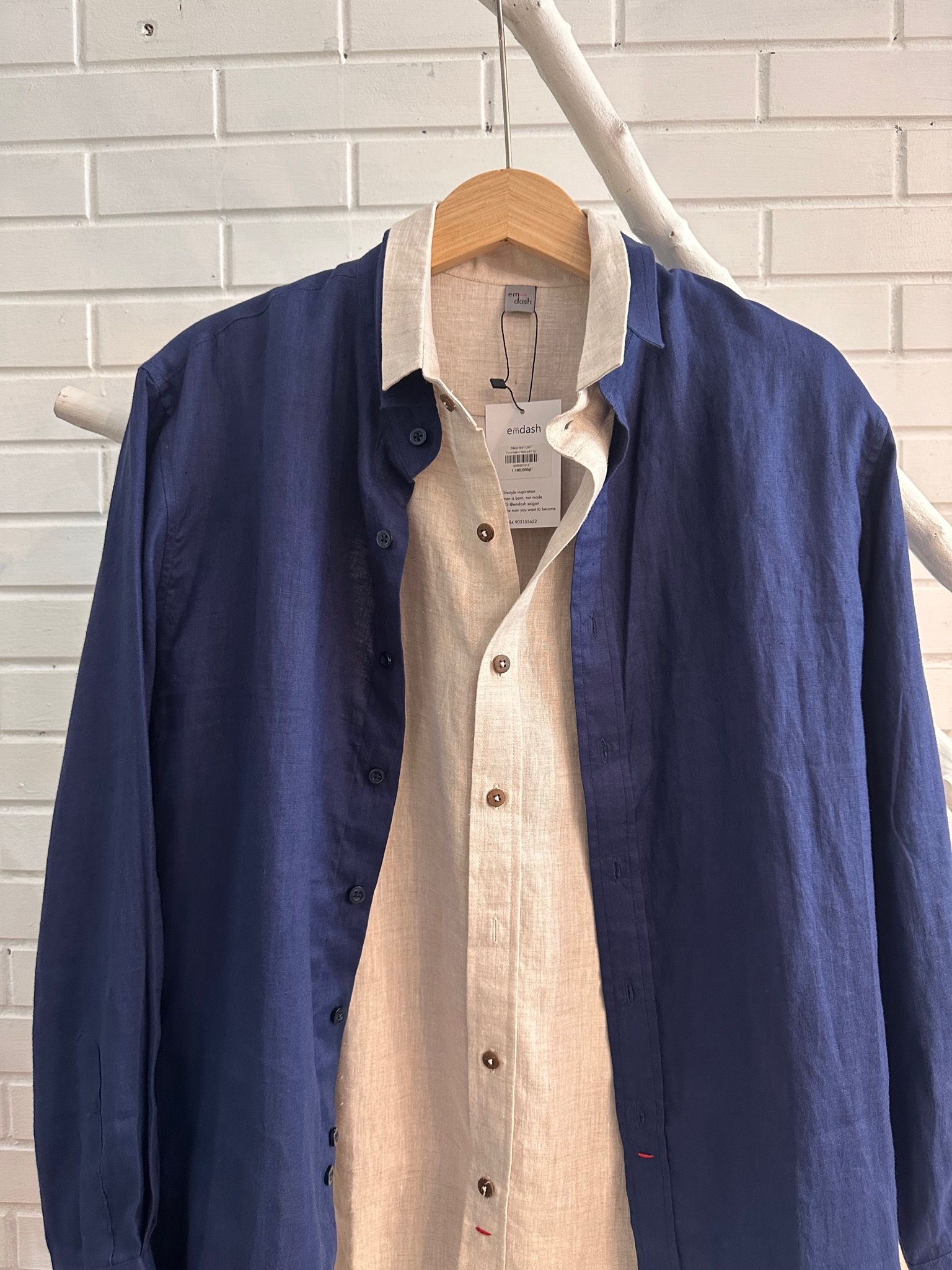 (Men) Slim Collar Shirt - L007