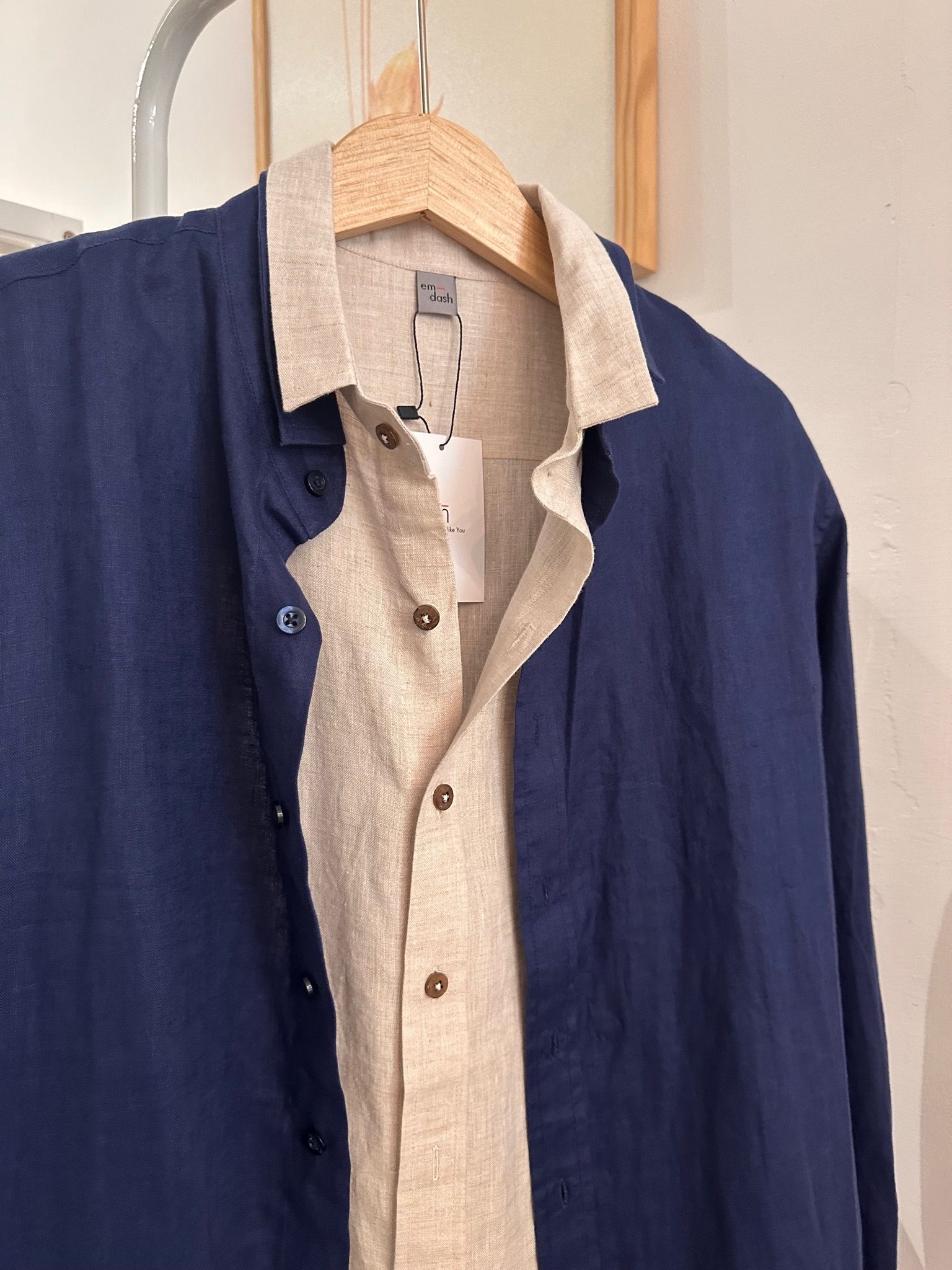 (Men) Slim Collar Shirt - L007