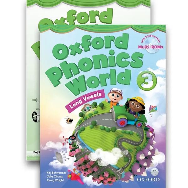 Combo 2 Sách: Oxford Phonics World 3 (Student book + Workbook) – In mà ...
