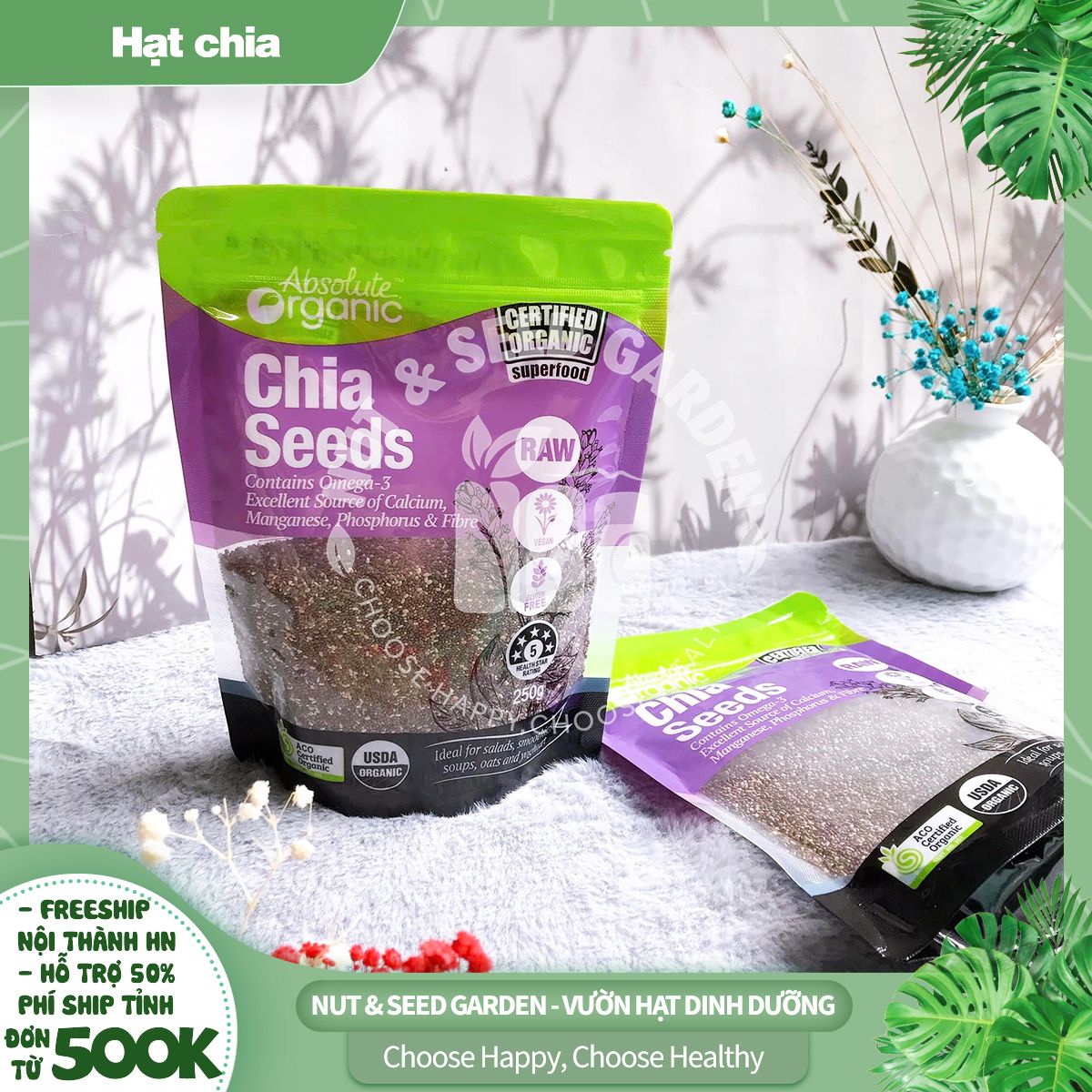 Chia tím Organic