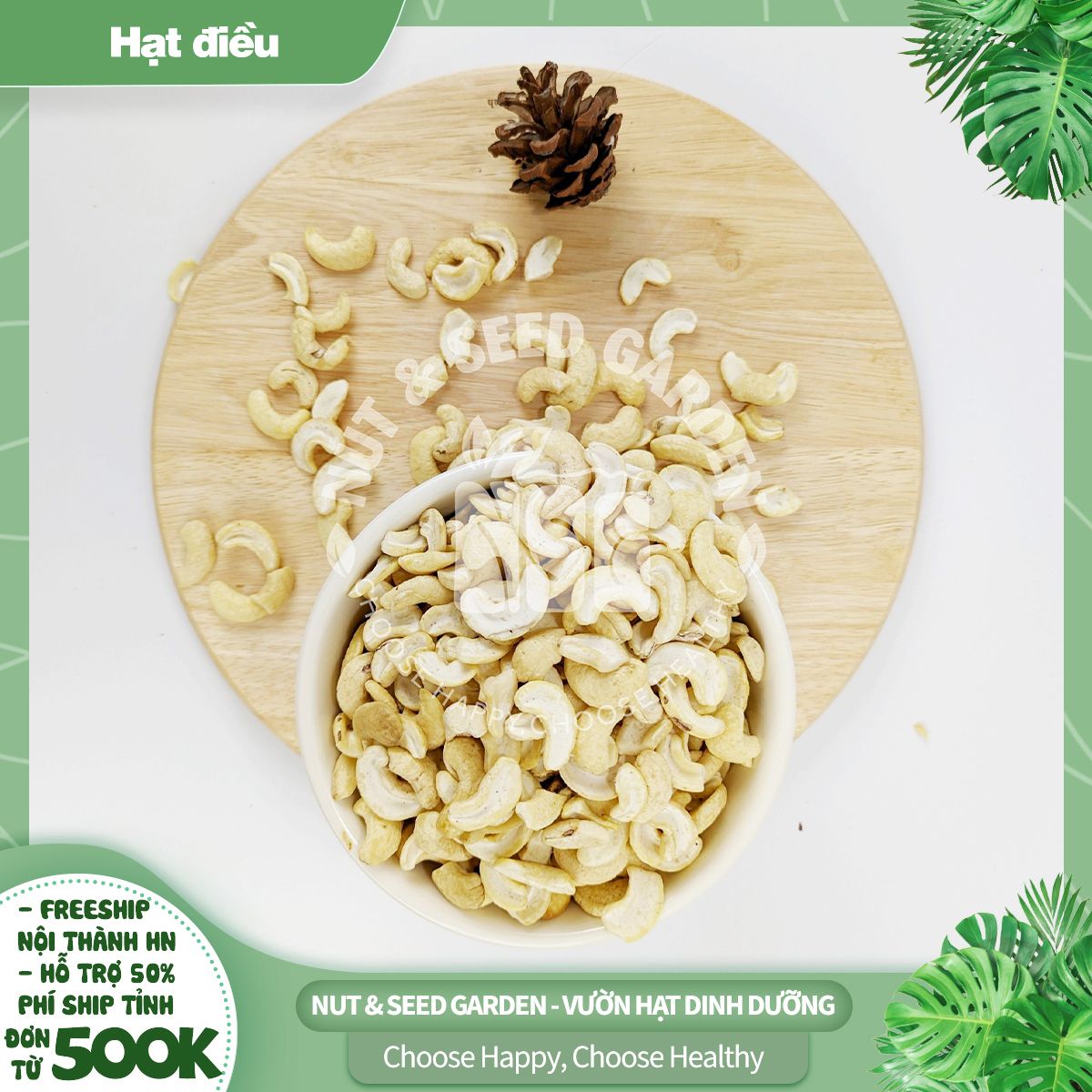 Hạt điều bể đôi