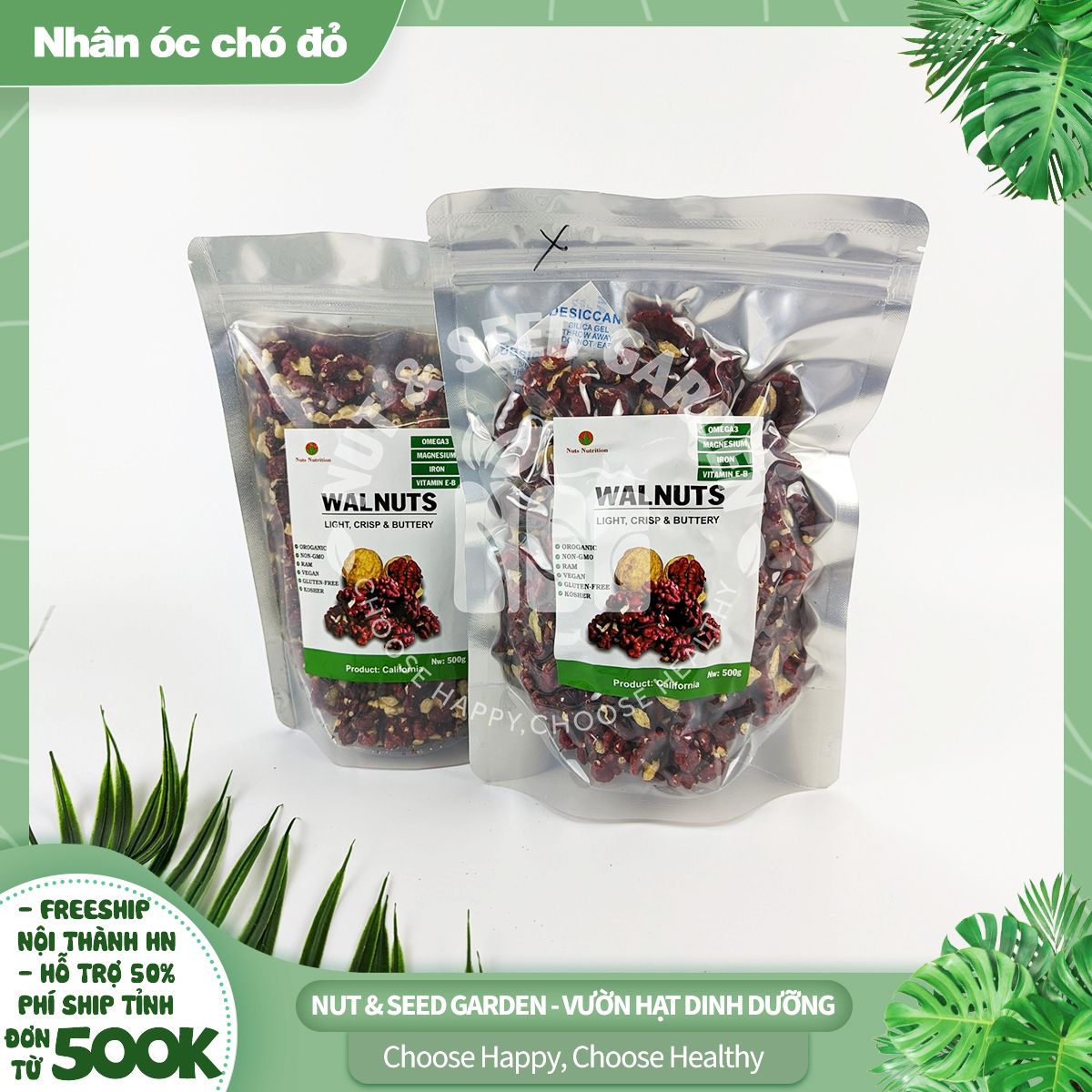 Nhân óc chó đỏ