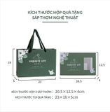  Set 3 Sáp Thơm Hoa Khô Tự Nhiên hình lục giác 