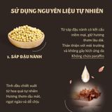  Set 3 Sáp Thơm Hoa Khô Tự Nhiên hình lục giác 