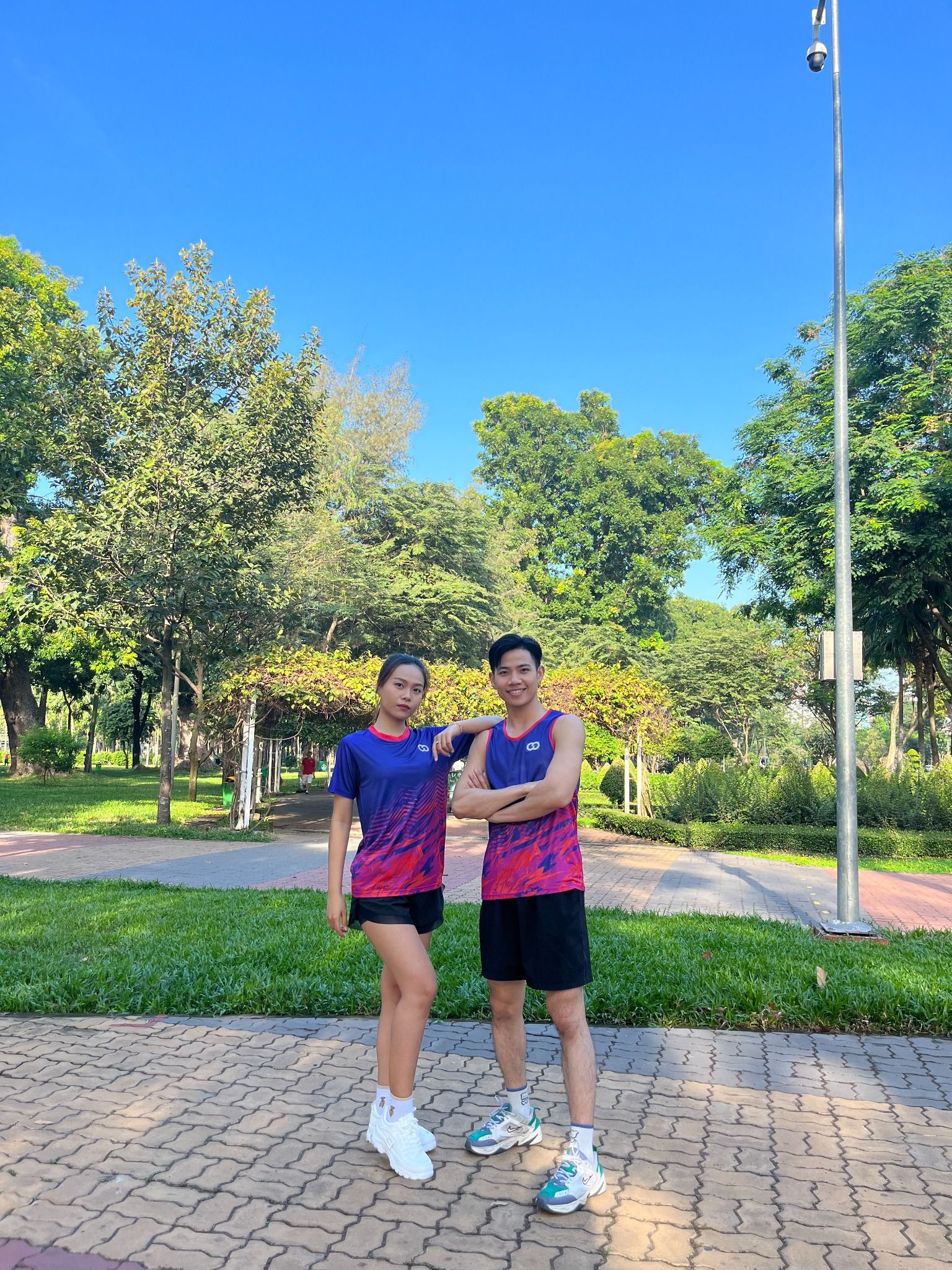 Áo Singlet Chạy Bộ VLOOP Màu Tím - BST KEEP MOVING