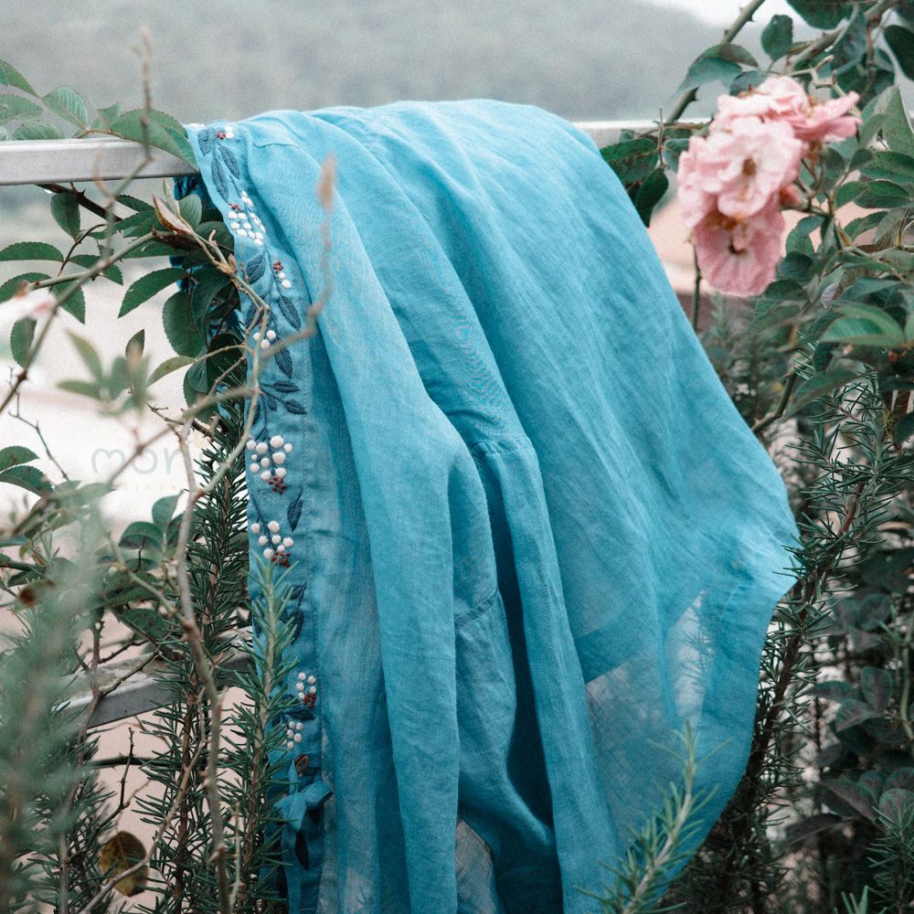 Áo khoác Haori Linen Tơ