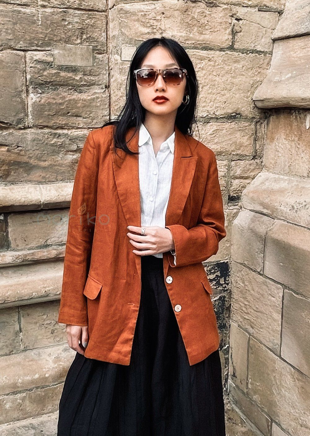 Áo khoác Blazer Cam