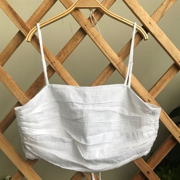 Áo hai dây croptop
