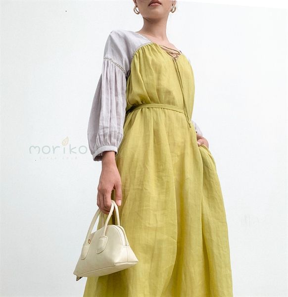Đầm Babydoll Linen tơ.