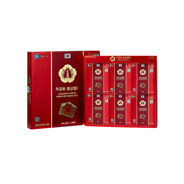 Hồng sâm lát tẩm mật ong Mugunghwa 12 gói x 20g
