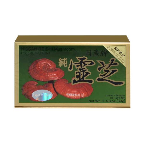 Nấm Linh Chi Nissan Reishi Nhật Bản 2 viên x 50 gói