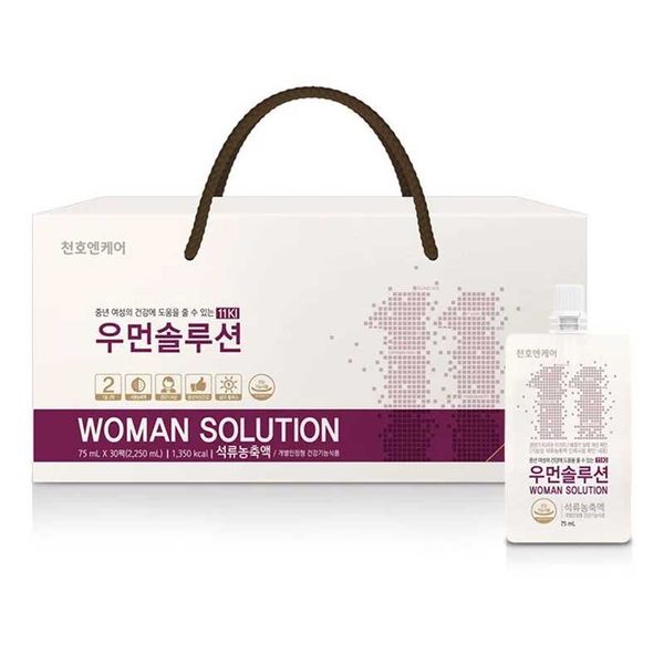 Nước Hồng Sâm Lựu Trẻ Hóa Women Solution 75ml x 30 gói