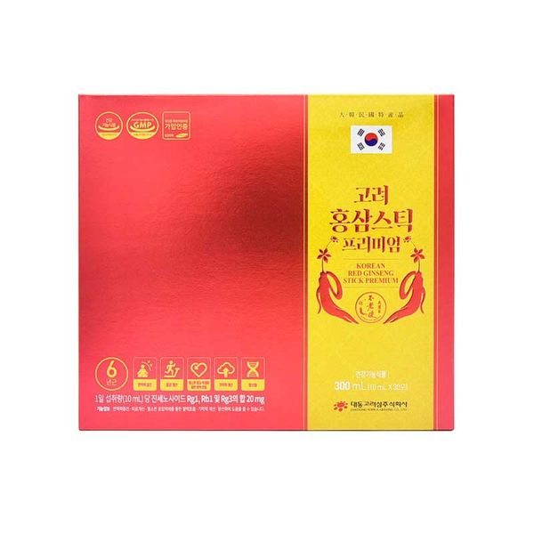 Nước Hồng Sâm Premium Stick Daedong 10ml x 30 gói