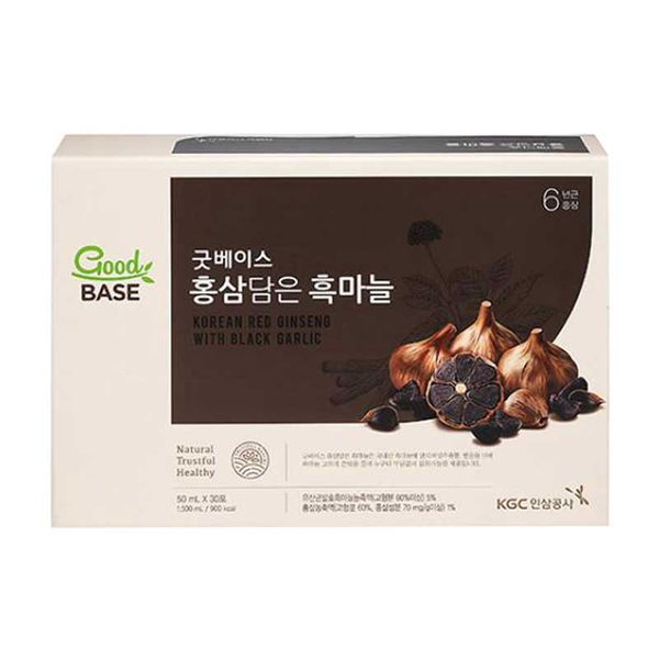 Nước Hồng Sâm Tỏi Đen KGC Goodbase 50ml x 30 gói