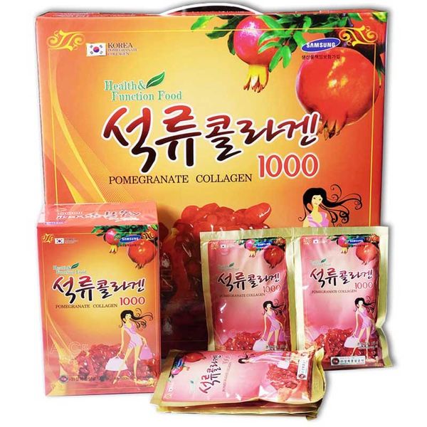 Nước Lựu Collagen Kanghwa 80ml x 30 gói
