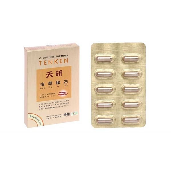 Đông Trùng Hạ Thảo Tenken Nhật Bản 60 viên