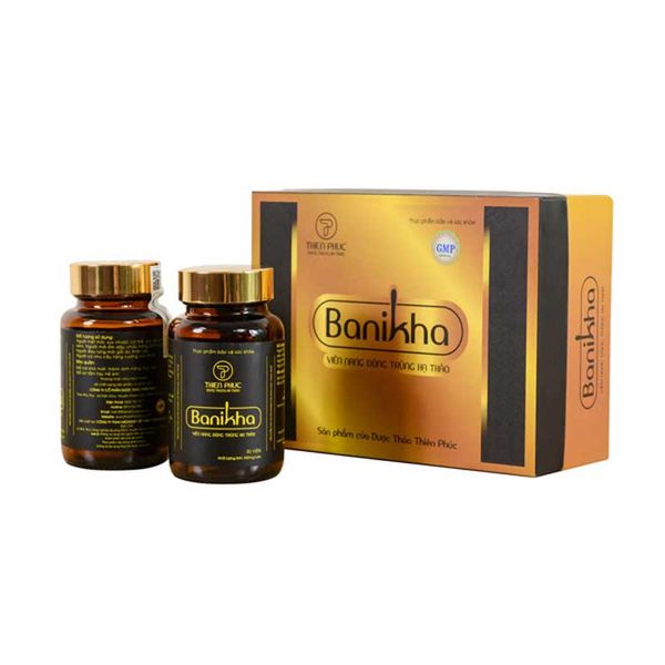 Viên Đông Trùng Hạ Thảo Banikha Thiên Phúc 60 viên