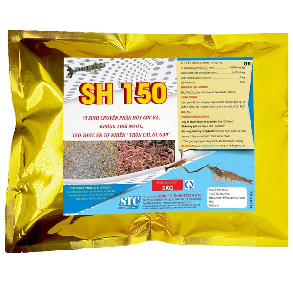 SH 150 – Vi sinh chuyên phân hủy gốc rạ
