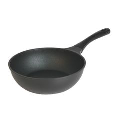 Chảo Sâu Lòng đúc nguyên khối All Black 24, 28cm, HAPPYCOOK