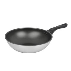 Chảo Sâu Inox  3 đáy chống dính 28cm, HAPPYCOOK, HLWP-28IH