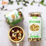  Granola 20% Yến Mạch Vị Mật Ong, Matcha, Chocolate Ohoo Foods 