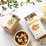  Granola 20% Yến Mạch Vị Mật Ong, Matcha, Chocolate Ohoo Foods 