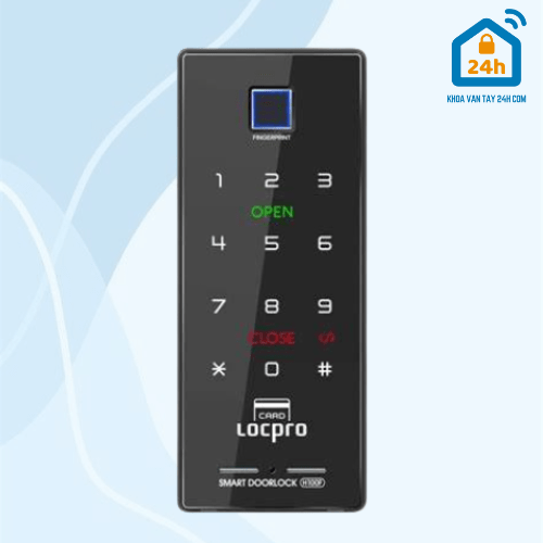 Khóa điện tử HÀN QUỐC LOCPRO H100F (Vân tay - Thẻ từ - Mã Số)