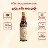 Nước Mắm Phú Quốc Hồng Hoa 18 độ đạm 520ml, Nước Mắm Cá Cơm Truyền Thống