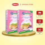  Combo 2 (Bao bì mới) Bánh Dinh Dưỡng Quasure Light Bibica dành cho người ăn kiêng và tiểu đường - Bột Ngũ Cốc/ Bánh Bông Lan/ Bánh Quy 