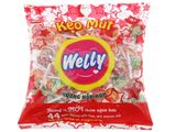  Kẹo Mút Welly Cam - Dâu - Ổi - Cola Bibica 396g 