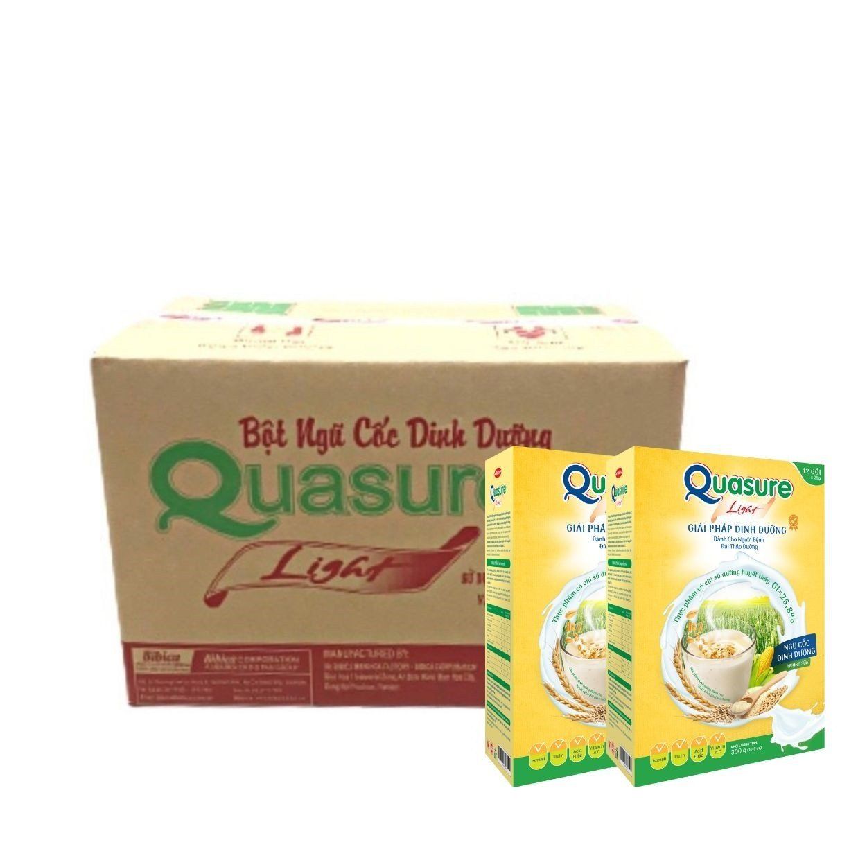  Thùng Bột ngũ cốc Quasure Light HG 300g 