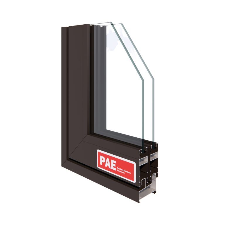 Hệ vát cạnh 55 cửa lùa