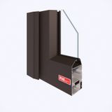 Hệ vát cạnh 55 cửa đi