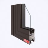 Cửa đi hệ xingfa 55 phẳng bản cánh tiêu chuẩn